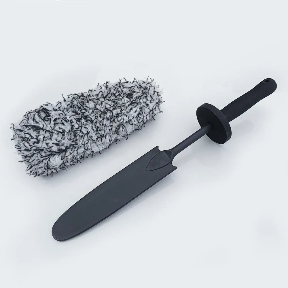 V+ Wheel Barrel Brush, Cleaning Brush for Wheels, 1 Pack