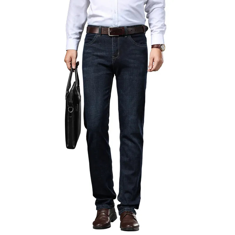 Men's Business Casual Stretch Jeans