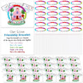 🎒Back to School Friendship Bracelets Set🧒 -Include Our Class Is a Family Greeting Card and Bracelet with Bags Gift