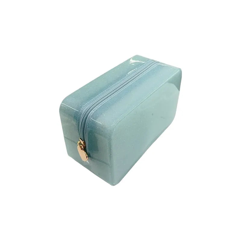 Large Capacity Waterproof Jelly Toiletry Bag