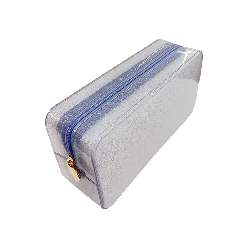 Large Capacity Waterproof Jelly Toiletry Bag