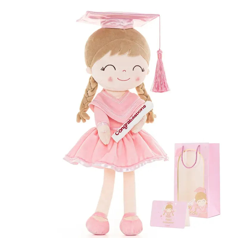 🎓Class of 2026 Graduation Doll – 16” Soft Plush Keepsake Gift with Gift Bag