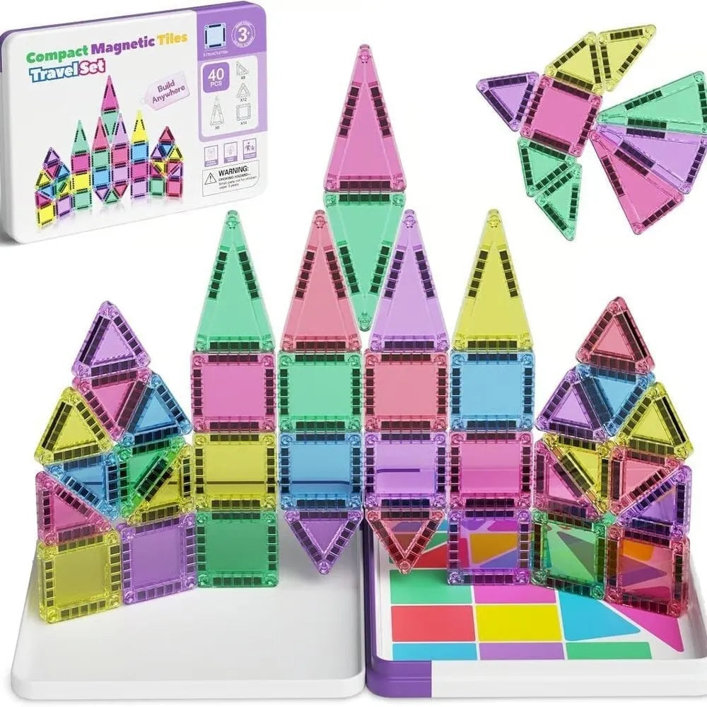 Magnetic Tiles Building Blocks Set