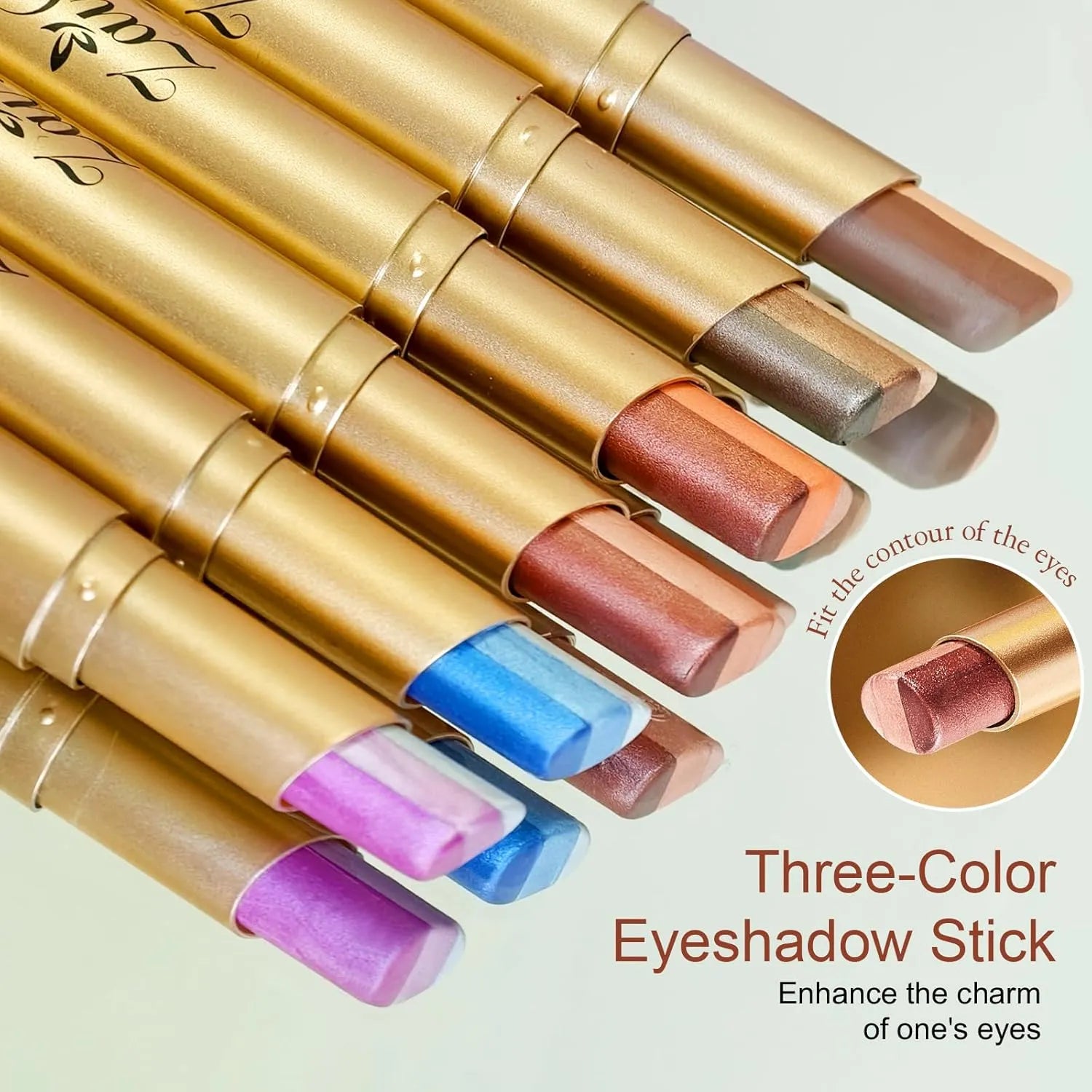 3 Color Eyeshadow Stick