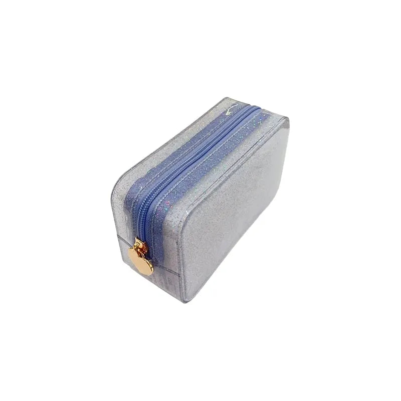 Large Capacity Waterproof Jelly Toiletry Bag