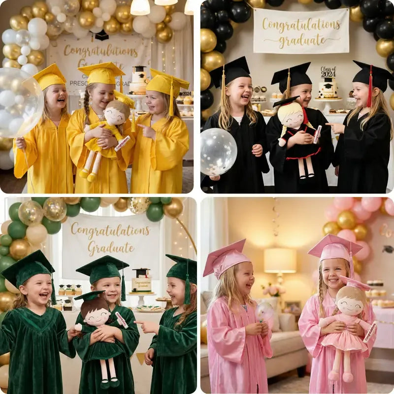 🎓Class of 2026 Graduation Doll – 16” Soft Plush Keepsake Gift with Gift Bag