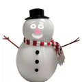Talking blinking animated snowman