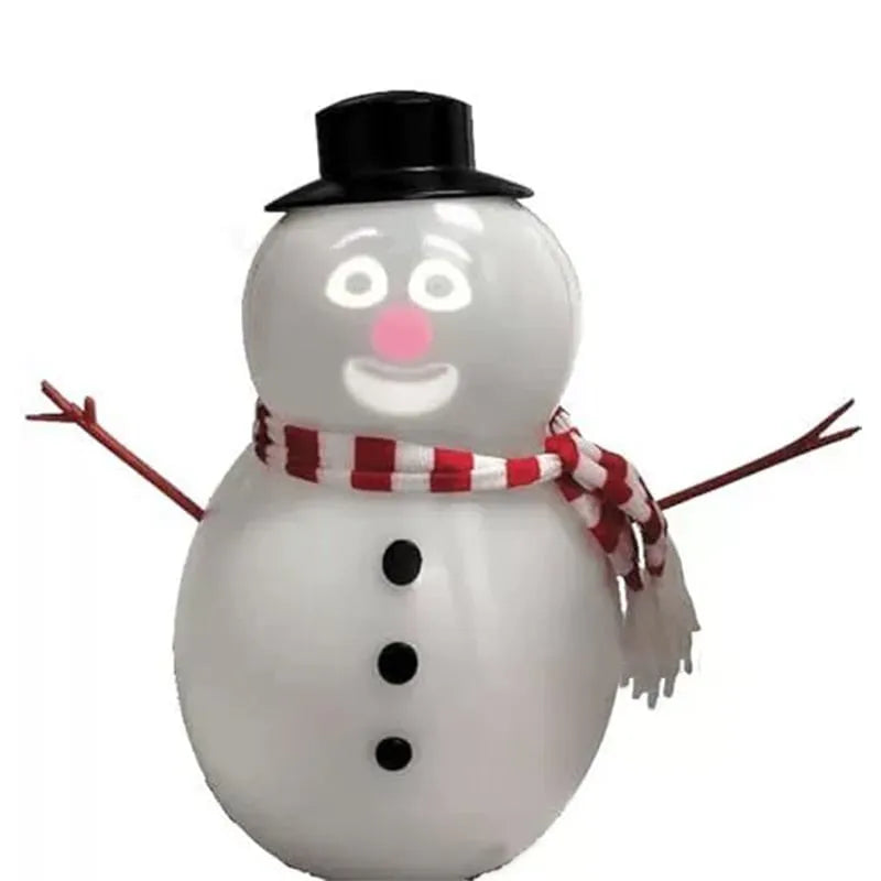 Talking blinking animated snowman