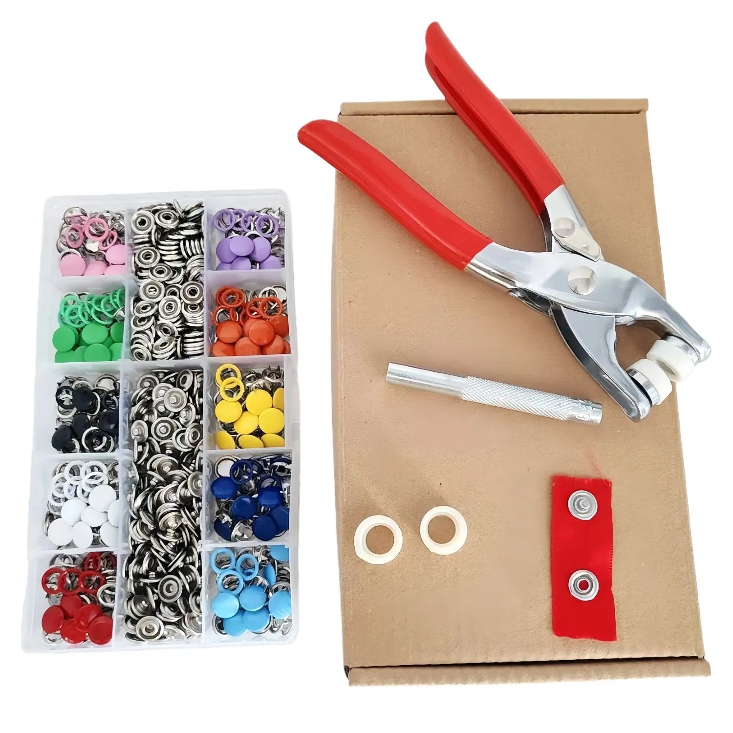 Metal Snaps Buttons Kit