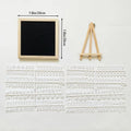 Premium Wooden Felt Letter Board with Stand