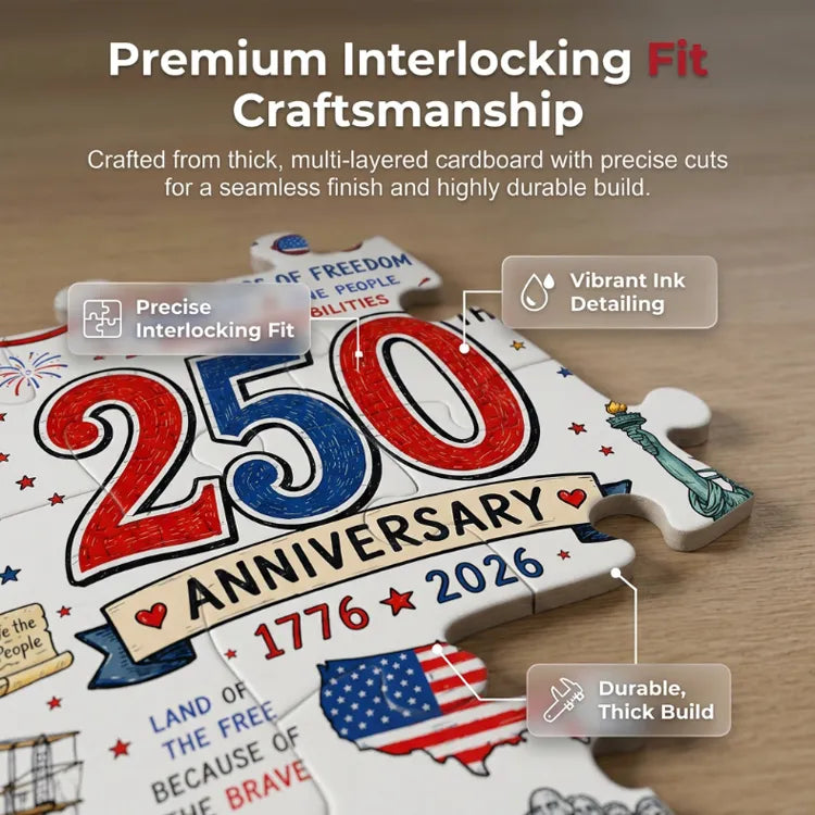 Flash Sale  🧩🦅Patriotic America Jigsaw Puzzle - 1000 Pieces