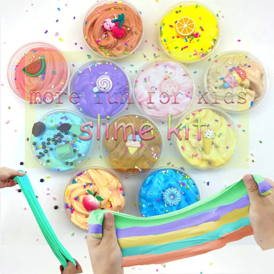 🌸Super Clay Slime DIY Soft & Squishy Clay Scented Slime Sensory Clay