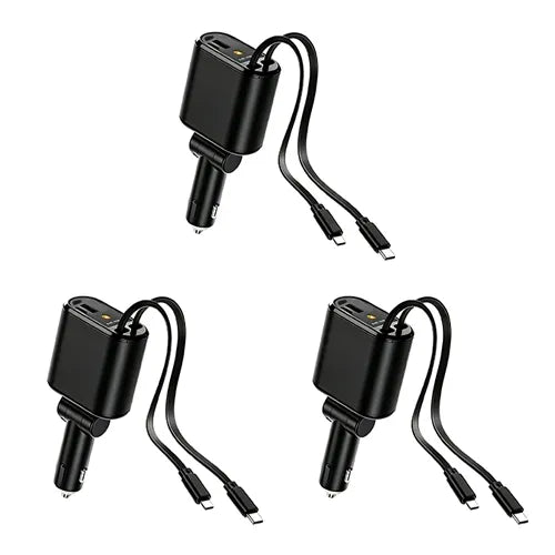 Retractable 5-in-1 Car Charger