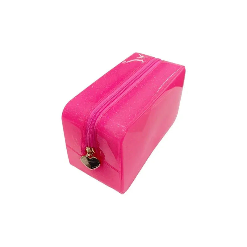 Large Capacity Waterproof Jelly Toiletry Bag