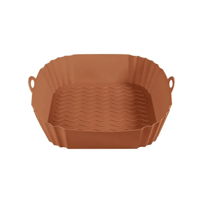 High-Temperature Resistant Air Fryer Silicone Baking Tray