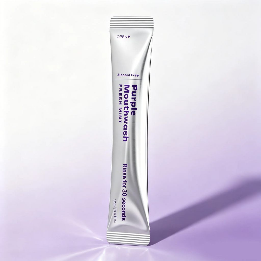 Purple Mouthwash Sachets 20 Pack