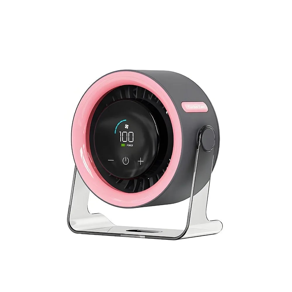 Battery Powered Quiet Desk Fan - Adjustable Head