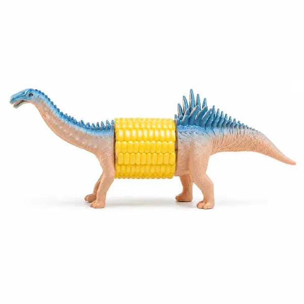 Dinosaur Corn Holders for Corn On The Cob - Funny Corn Cob Holder for Kids and Adults with Stainless Steel Prongs