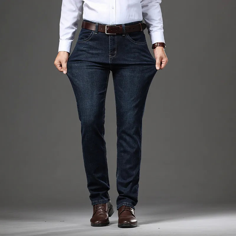 Men's Business Casual Stretch Jeans
