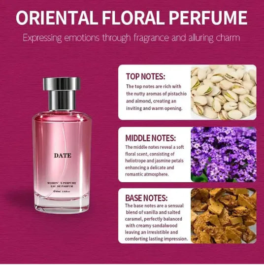 💥🌸Women's Perfume, Long Lasting Floral Fruity Fragrance with Pistachio, Jasmine Absolute & Caramel🌸🌸Women's Perfume