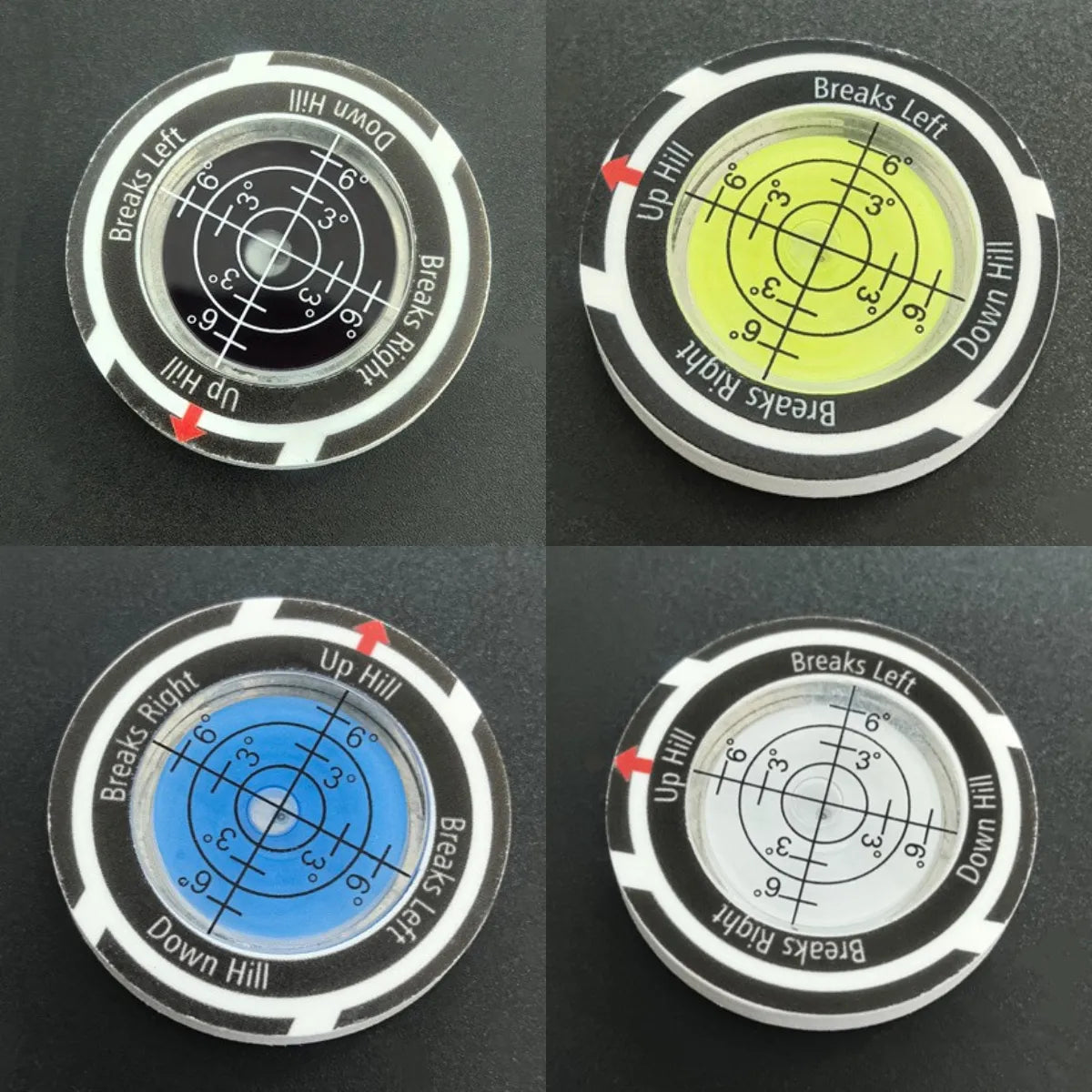 🎁🔥Golf Hat Clip Ball Marker with High Precision Green Reading Aid Golf Accessories for Men Women