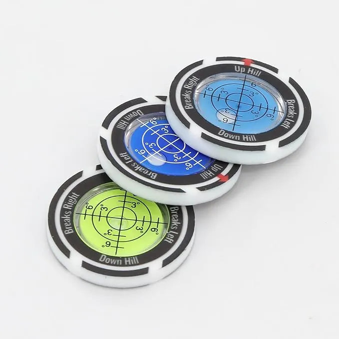 🎁🔥Golf Hat Clip Ball Marker with High Precision Green Reading Aid Golf Accessories for Men Women