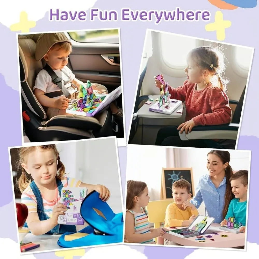 Magnetic Tiles Building Blocks Set