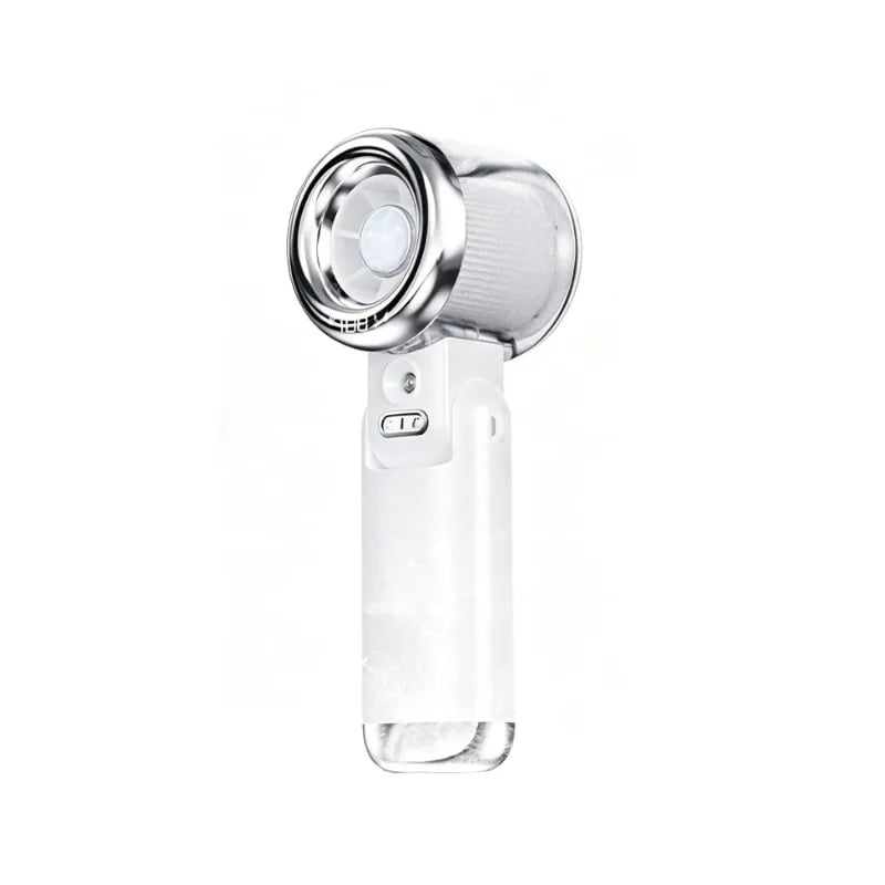 Handheld misting fan
