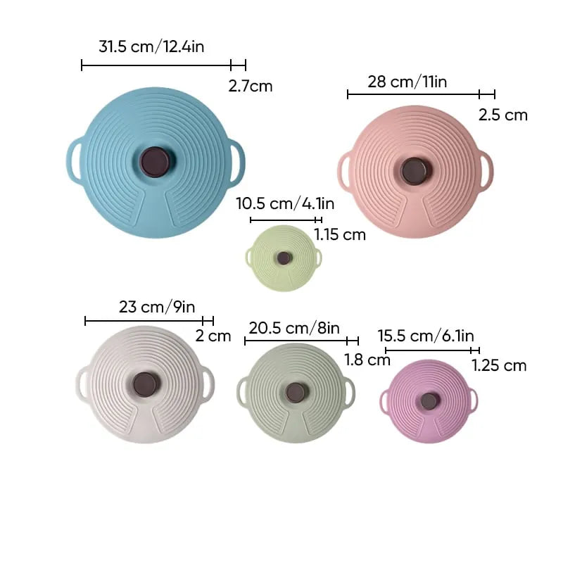 Reusable Self Sealing Lid