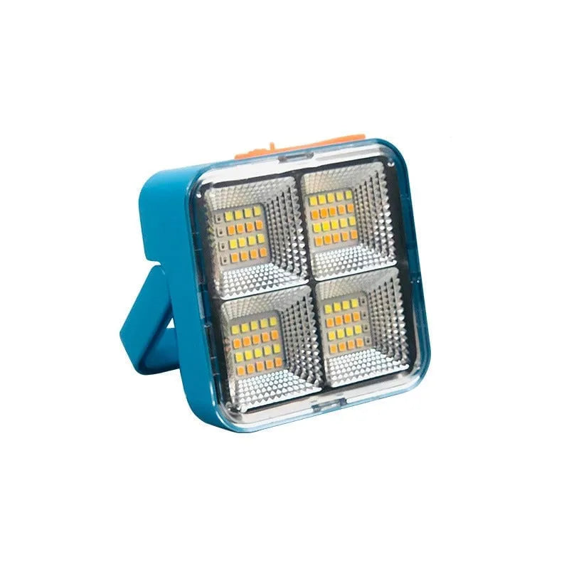 Solar Rechargeable Multifunctional Flashlight