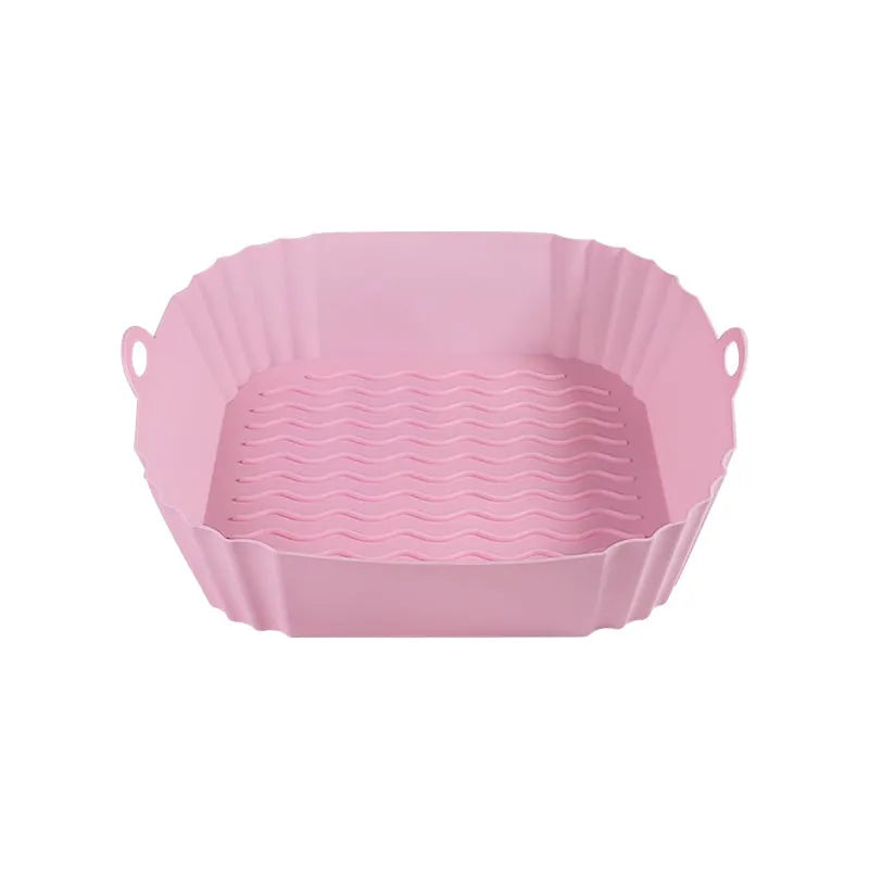 High-Temperature Resistant Air Fryer Silicone Baking Tray
