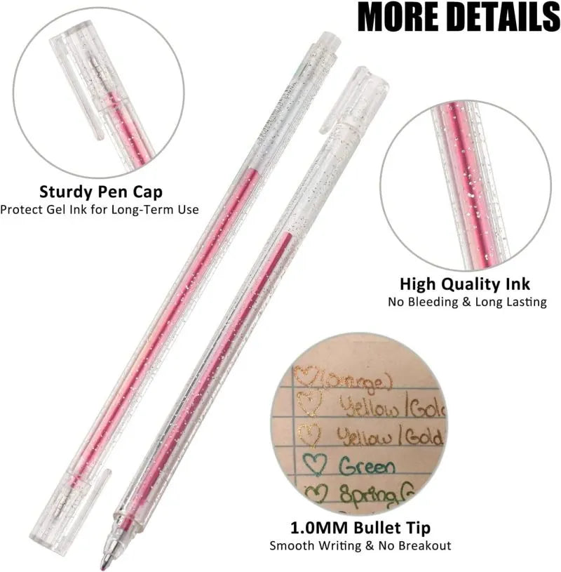🎁🎄PERFECT  GIFT❤️✨The Ultimate Glitter Gel Pen for Endless Creativity🎁