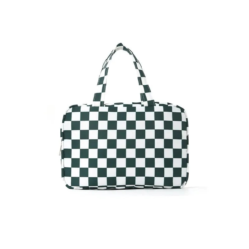 4-Layer Hanging Striped Toiletry & Makeup Organizer Bag