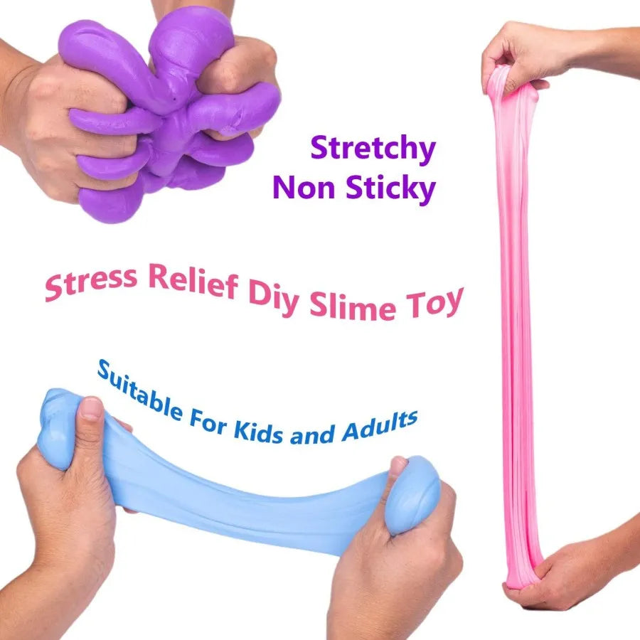 🌸Super Clay Slime DIY Soft & Squishy Clay Scented Slime Sensory Clay