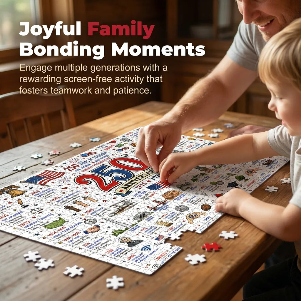 Flash Sale  🧩🦅Patriotic America Jigsaw Puzzle - 1000 Pieces