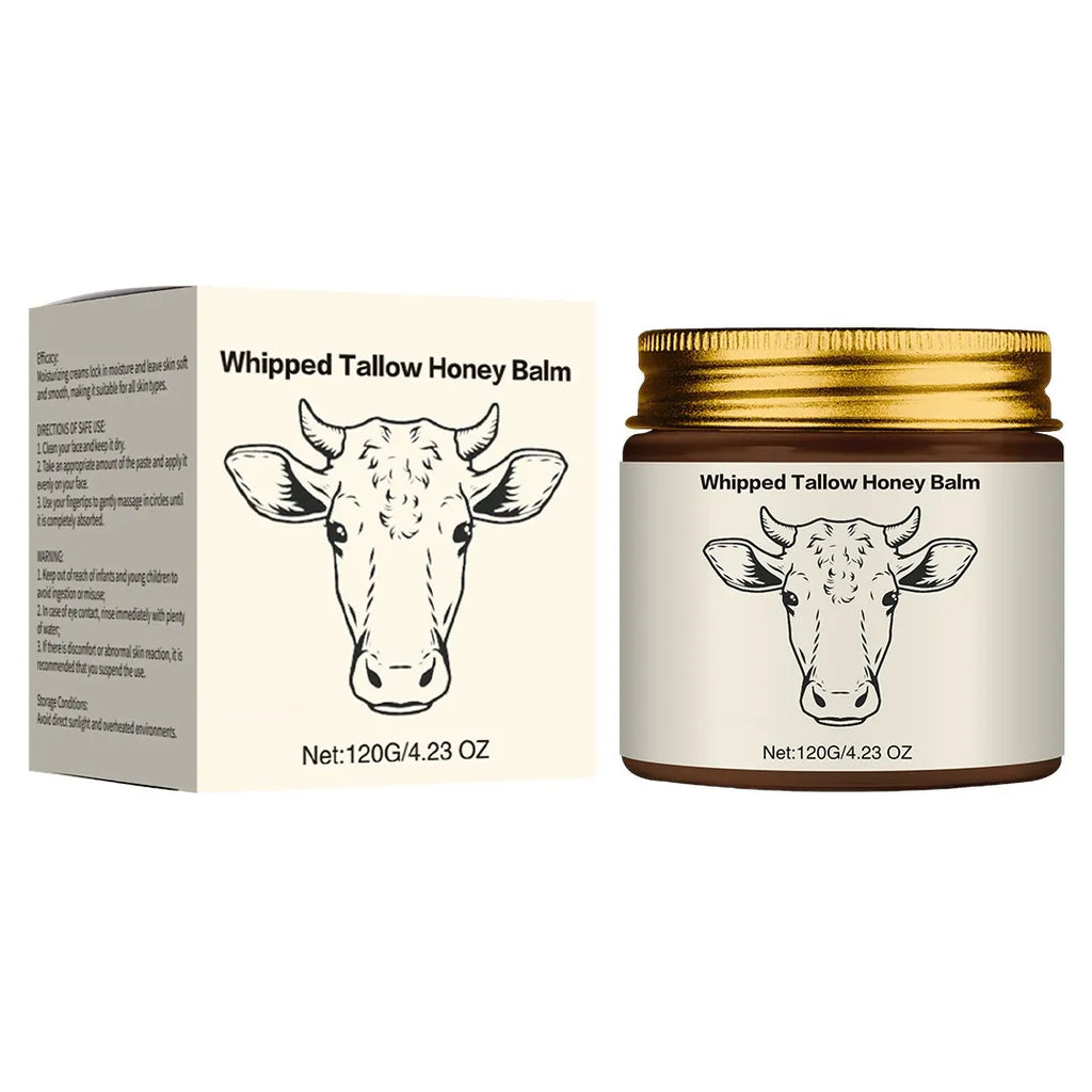 👍Highly Recommended: Organic Grass-Fed Tallow & Honey Whipped Balm🧴
