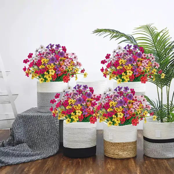 UV Resistant Colorful Artificial Flower