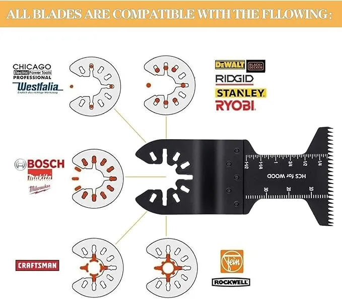 🔥⚡Metal Wood Oscillating Tool Blade(2pc)