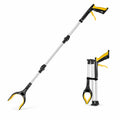 43" Extra Long Grabber Reacher Tool – Heavy Duty with 360° Rotating Jaw & Magnets