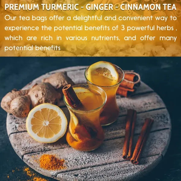 🍵 Turmeric Ginger Cinnamon Looseleaf Tea