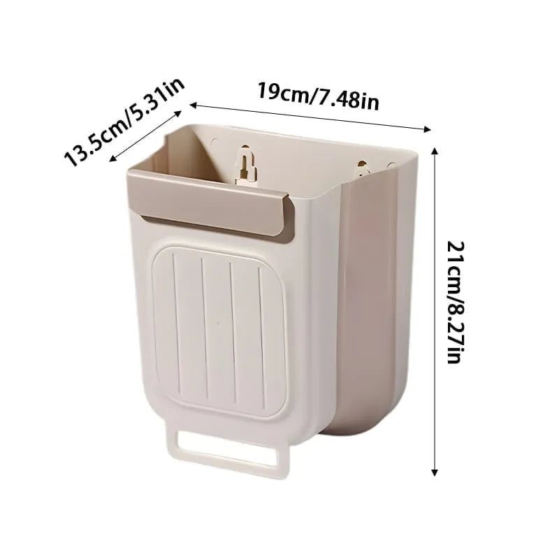 Foldable Wall-Mounted Trash Bin