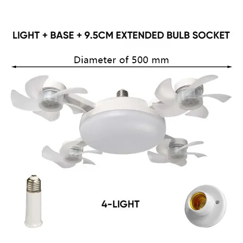 Remote Control Ceiling Fan Light Bulb