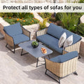 Stretch Sofa Cushion Covers Set (4 / 8 / 12/ 16 PCS)