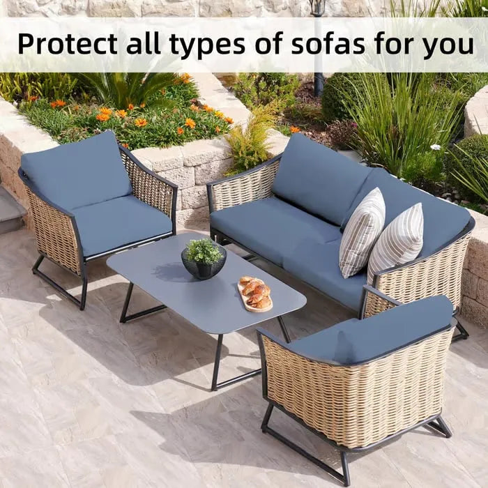Stretch Sofa Cushion Covers Set (4 / 8 / 12/ 16 PCS)
