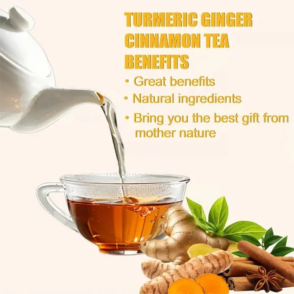 🍵 Turmeric Ginger Cinnamon Looseleaf Tea