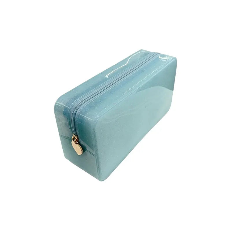 Large Capacity Waterproof Jelly Toiletry Bag