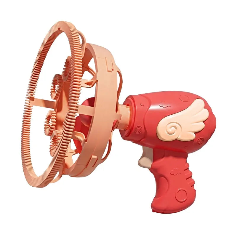 Angel Wings Bubble Machine Gun for Kids