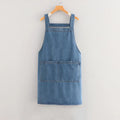 Adult Jour Apron - Lightweight Cotton Apron with Front Pocket, Ideal for Everyday Use, Waist Strap