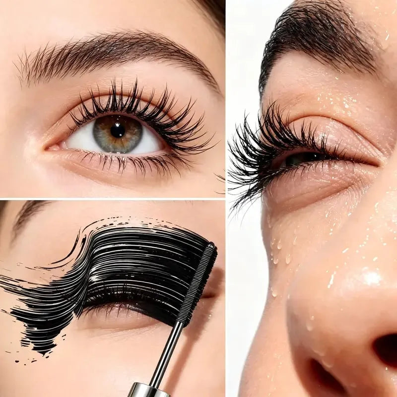 Volumizing Lengthening Smudge-Proof Mascara with Nourishing Formula👁️✨