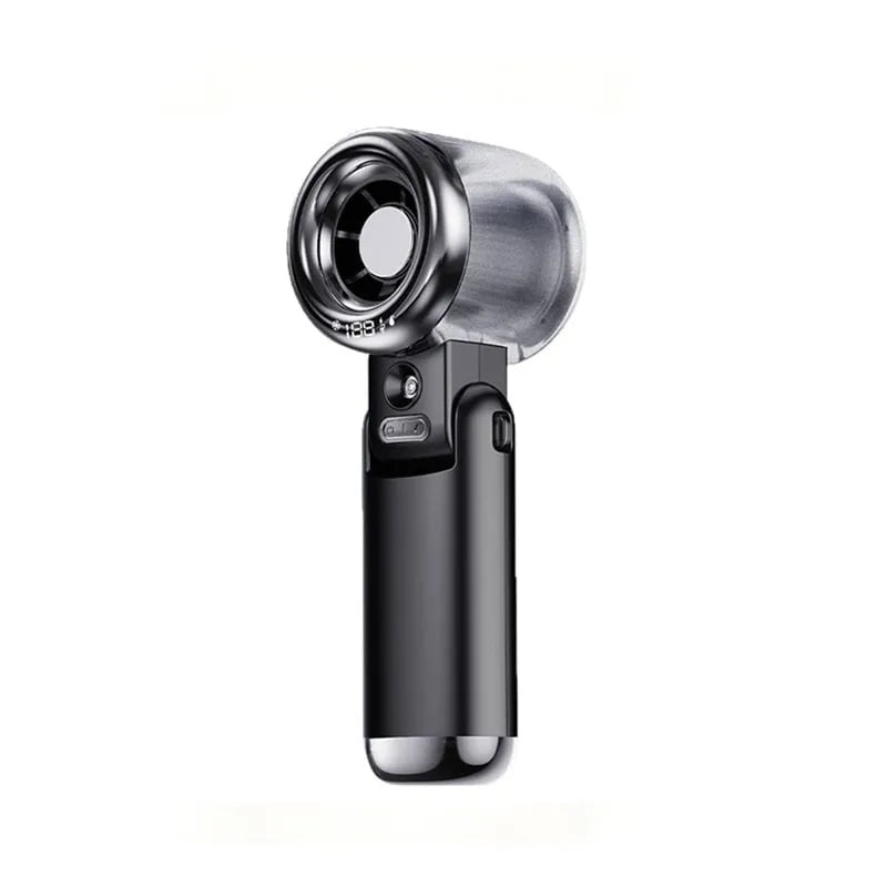 Handheld misting fan